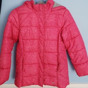 pink winter coat Xersion M 10/12